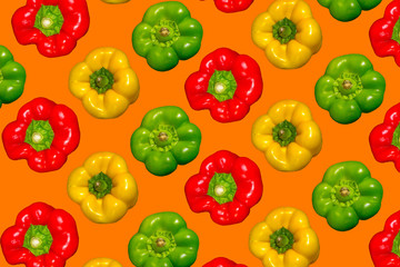 Paprika, pattern, background, texture