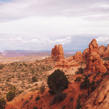 Somewhere in Arches National Park, Utah