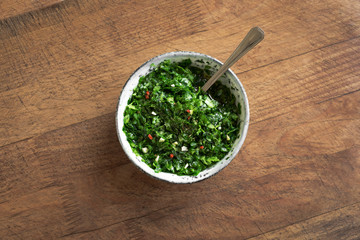 Chimichurri sauce