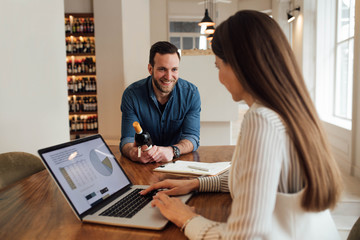 People Working at Winery
