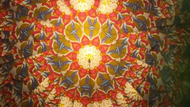 Kaleidoscope background. Shooting done with a real Kaleidoscope