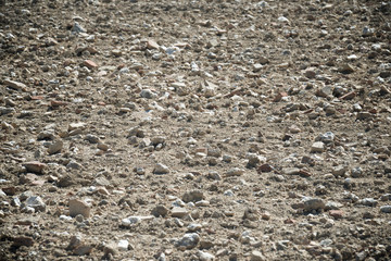 Drought land concept