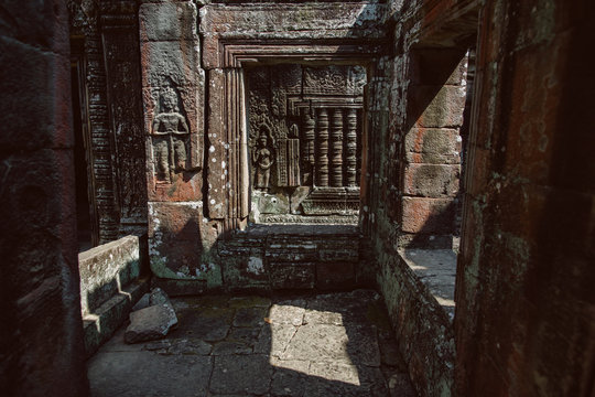 Ruins of an old temple.