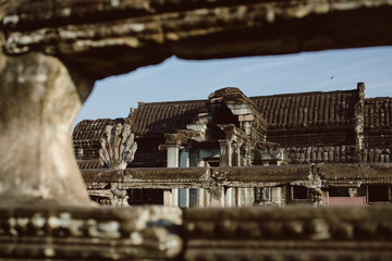 Detailes of Angkor Wat.