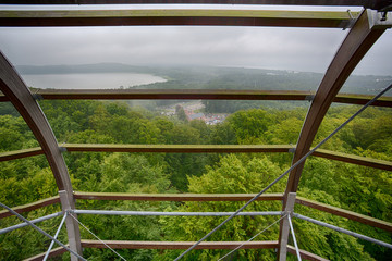 Fototapeta premium Baumwipfelpfad in Prora auf Rügen