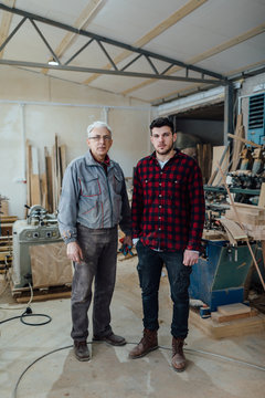 Father and Son Carpenters