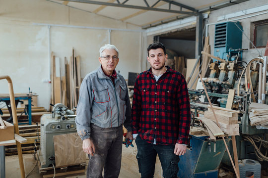 Father and Son Carpenters