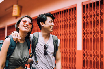 Couple Traveling Together