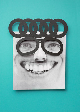 Collage face