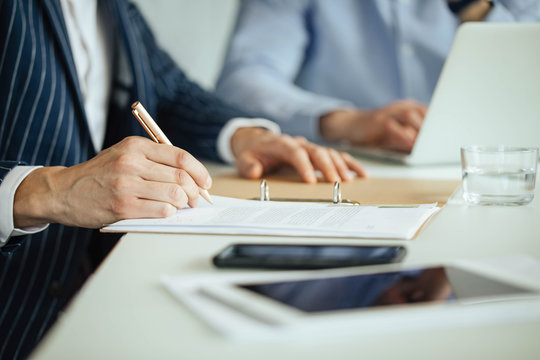 Businessmen Having a Meeting