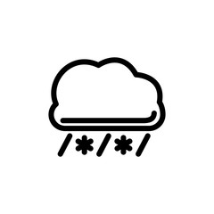 Weather Icon Vector Design Logo Illustrator Template Eps - 10