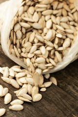 Detail of peanuts with peel