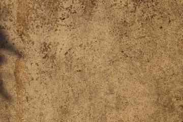 Beige brown wall texture close up