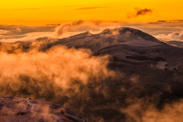 Splendis sunrise in the mountains. Bieszczady Mountains. Poland © Szymon Bartosz