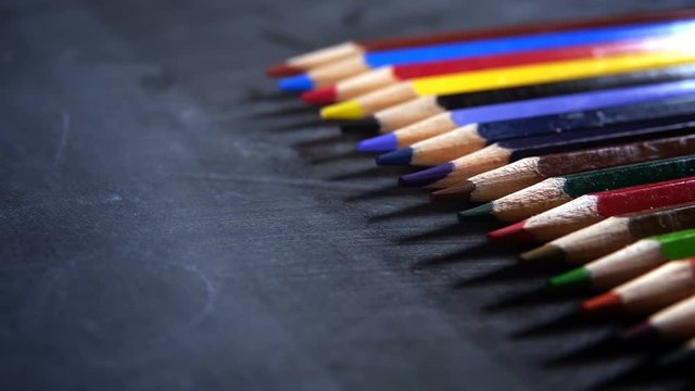 School Education Tools Colorful Pencils 