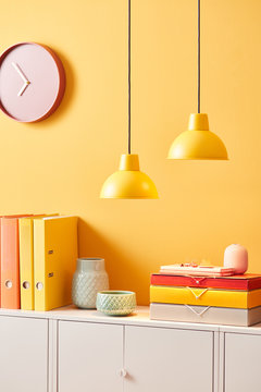 Bright office interior design
