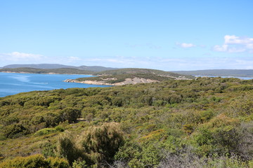 Fototapeta na wymiar Landscape around Albany and Middleton Beach, Western Australia