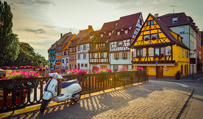 Colmar, wonderful village in the heart of Alsace, in France. A place of authentic fairy tale.