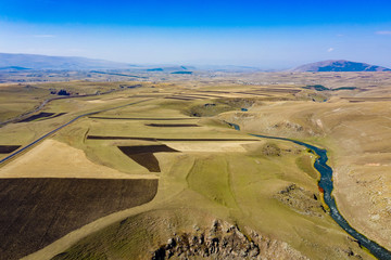 view of the river flowing through the valley