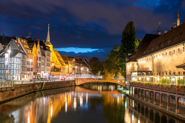 Obraz premium Strasbourg at Night