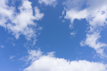 Storm clouds of September. Dramatic background.