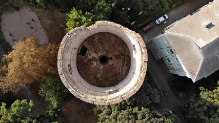 Tower, sky, bird, created by dji camera