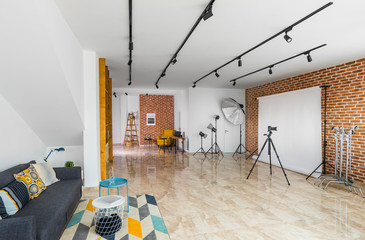Contemporary photo studio