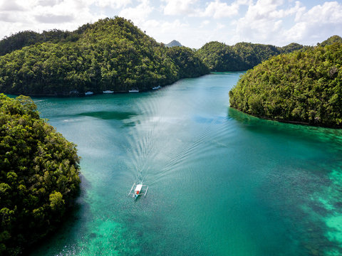 Sugba Lagoon in Siargao, Philippines