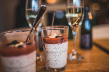 sparkling wine dessert