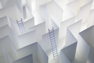 Paper Ladders Paper Maze
