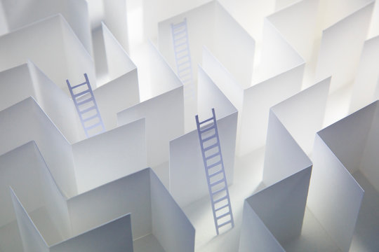 Paper Ladders Paper Maze