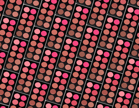 Blush makeup background