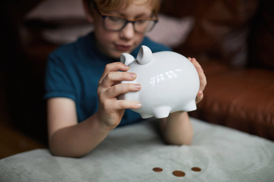 Child saving money