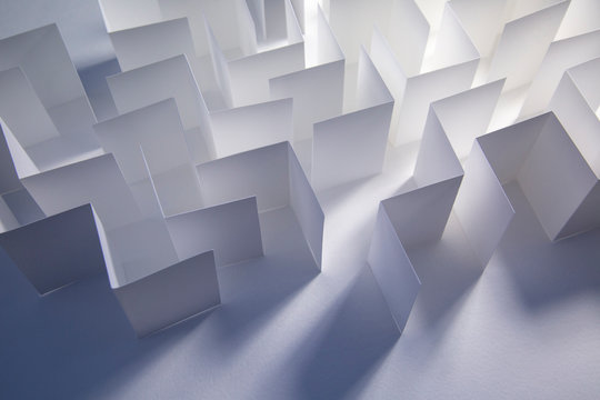 White Paper Maze