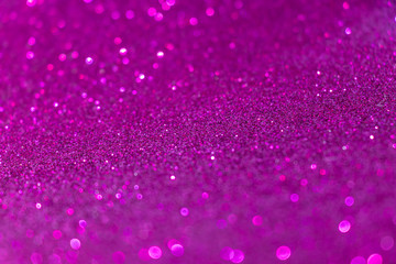 Abstract celebrate, twinkled bright bokeh defocused and sparkles background. Greeting card or invitation. Sparkling Lights Festive background.