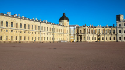 Obraz premium Gatchina, Russia - view of the Gatchina Palace