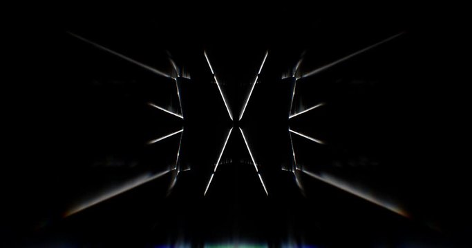 Flickering Light. VJ Loop 11