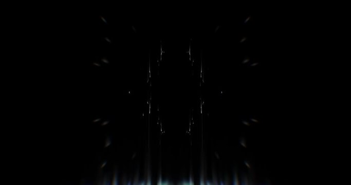 Flickering Light. VJ Loop 14