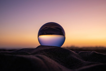 Gran Canaria sunset lensball