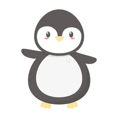 penguin polar animal bird icon