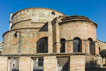 Rotunda Roman Temple in Thessaloniki, Greece