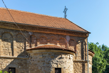 Medieval Zaova Monastery near village of Veliko Selo, Serbia