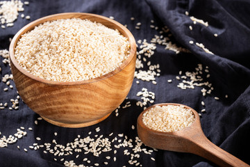 Sesamum indicum - Organic white sesame seeds