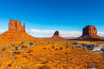 Monument Valley on a sunny day