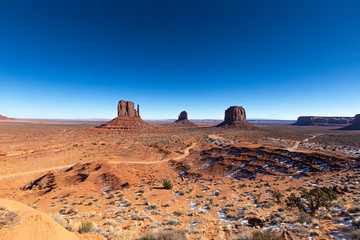 Monument Valley on a sunny day