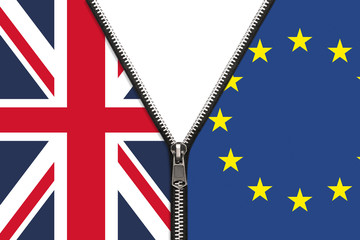 Brexit Konzept - Großbritannien  verlässt die Europäische Union