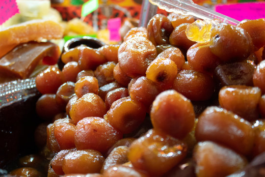The sweet of tejocote is a typical Mexican food that is prepared in time of day of the dead and before the celebration