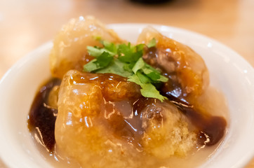 Taiwanese meatballs