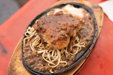 Taiwanese night market steak