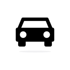 Car Icon isolated on white background